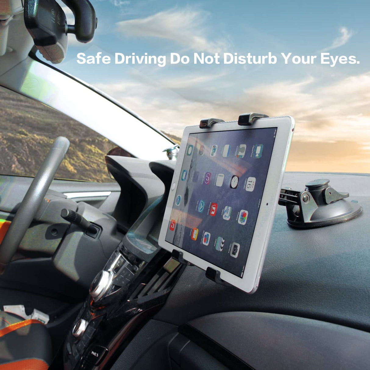 Suporte Veicular Universal para Tablet 7" a 10.5"