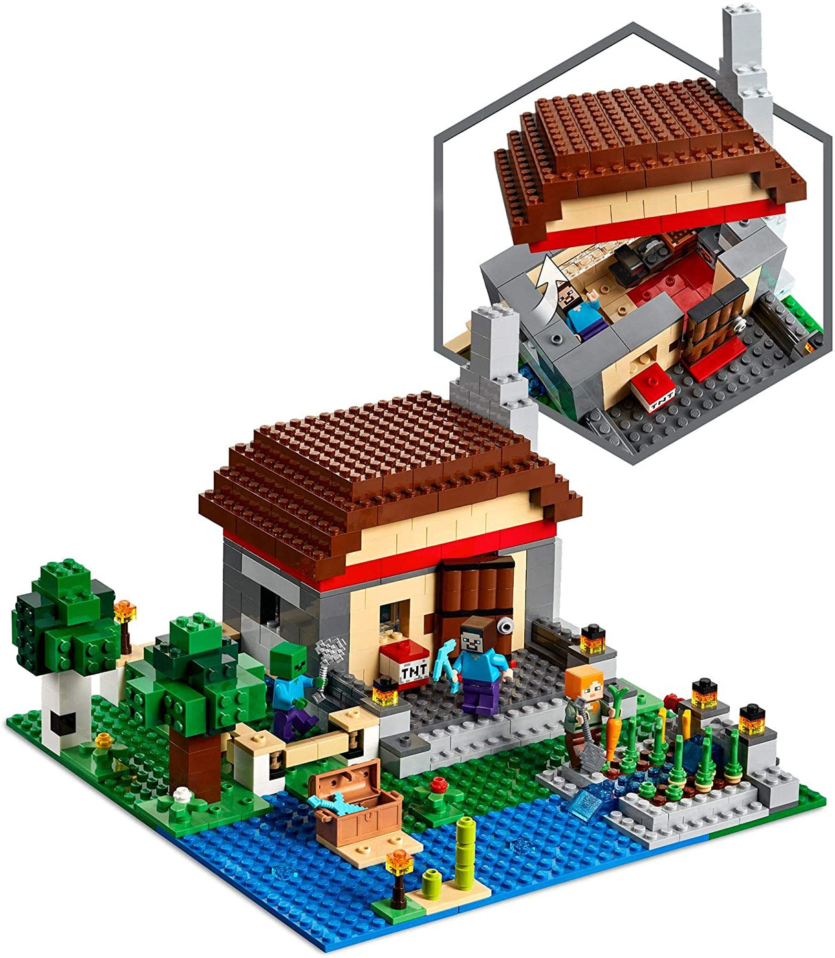 LEGO Minecraft 21161 - A Caixa de Crafting 3.0
