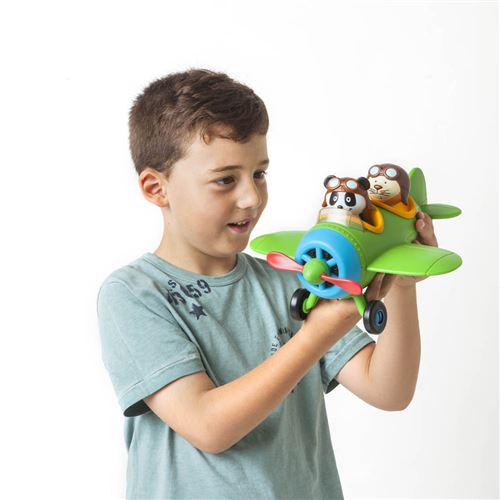 Panda Avião Com Figuras