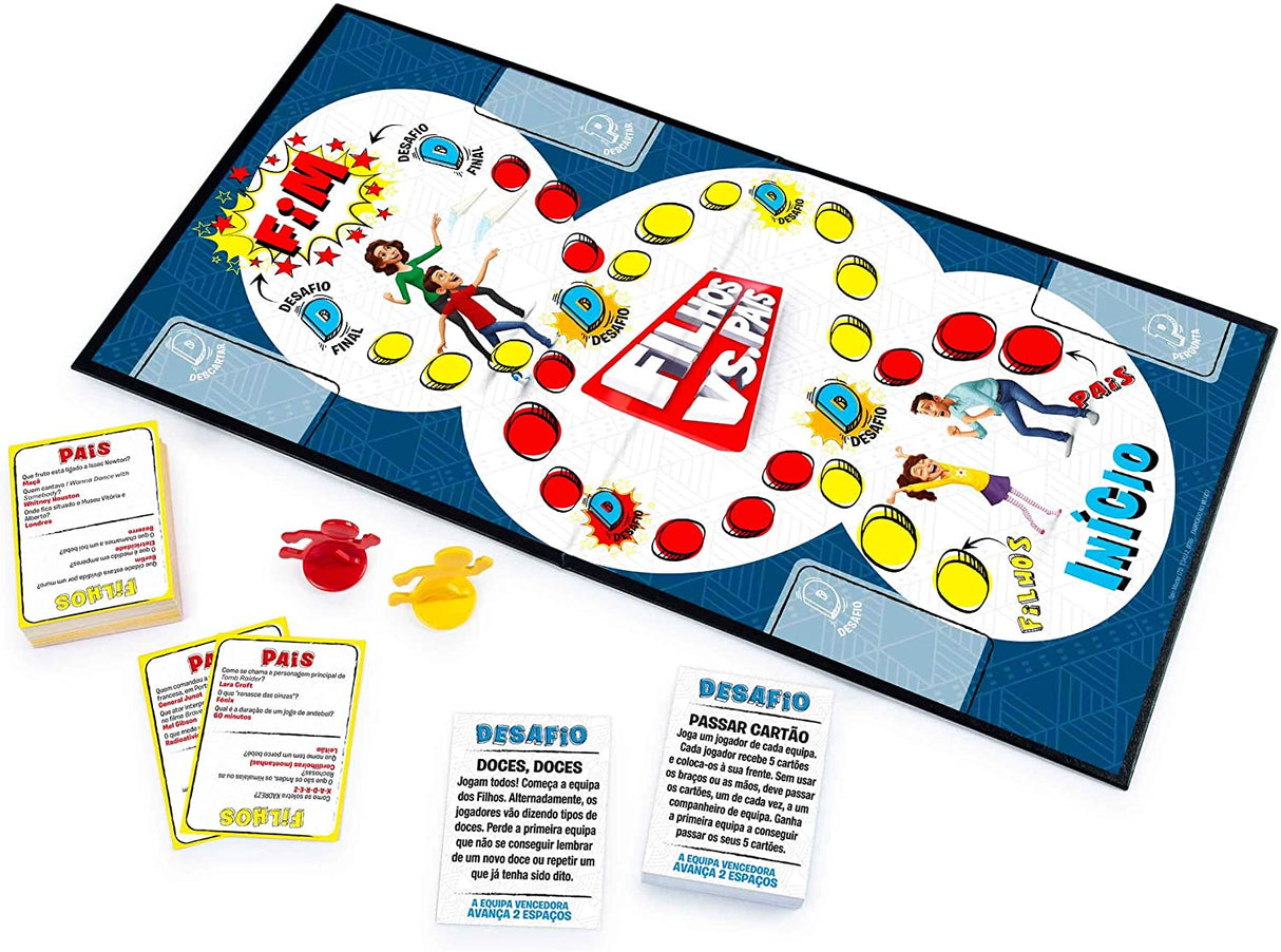 Filhos VS Pais concentra