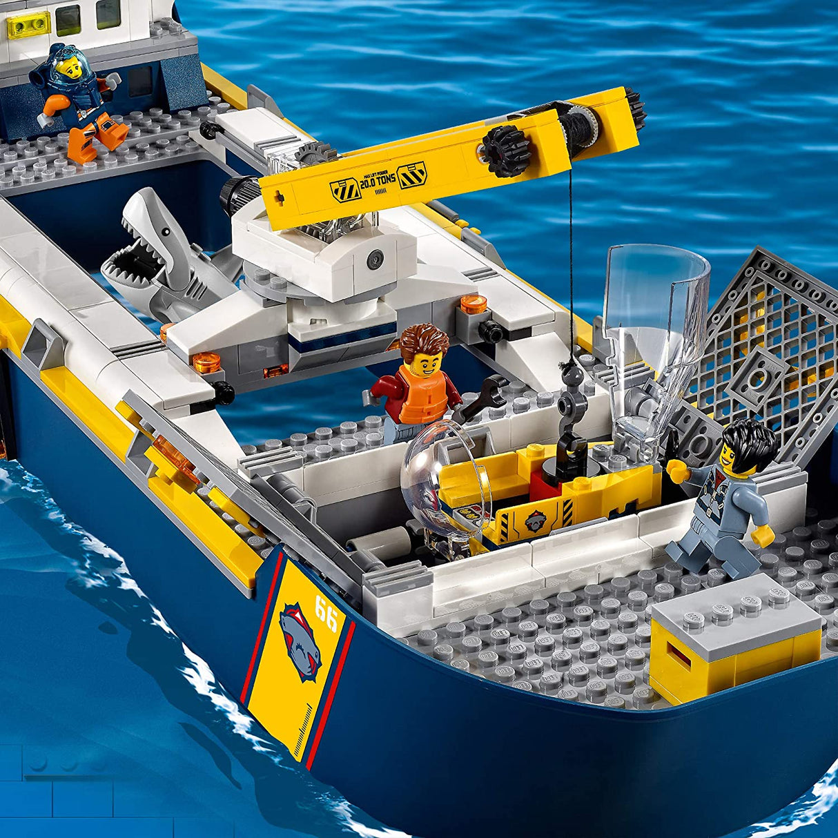 LEGO City 60266 Barco de Exploração do Oceano