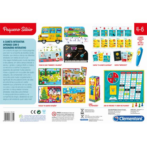 Clementoni Aprende com o Dicionário Interativo