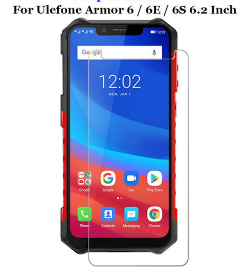 Pelicula Vidro Temperado para Ulefone ARMOR 6/ 6E / 6S