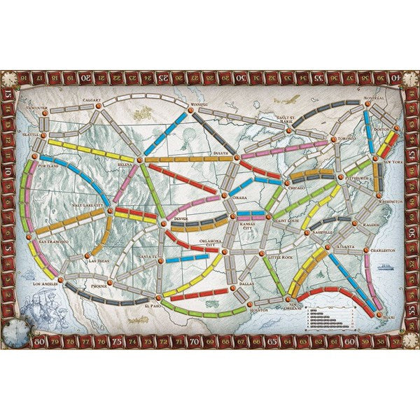 Ticket To Ride - Jogo de Tabuleiro
