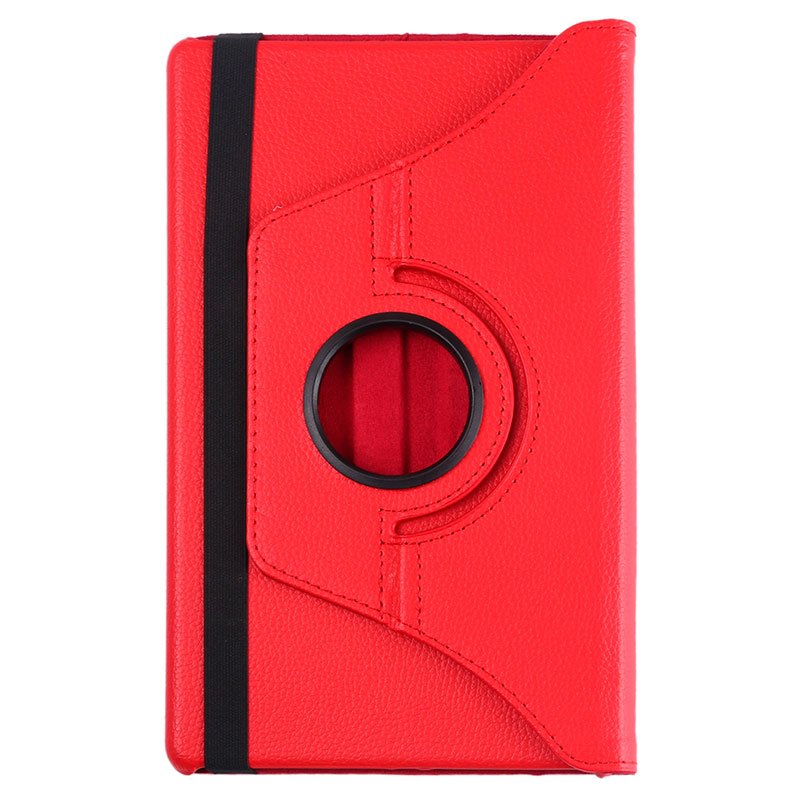 Capa Samsung Galaxy Tab A (2019) T510 / T515 Couro Vermelho Vermelho 10,1 "