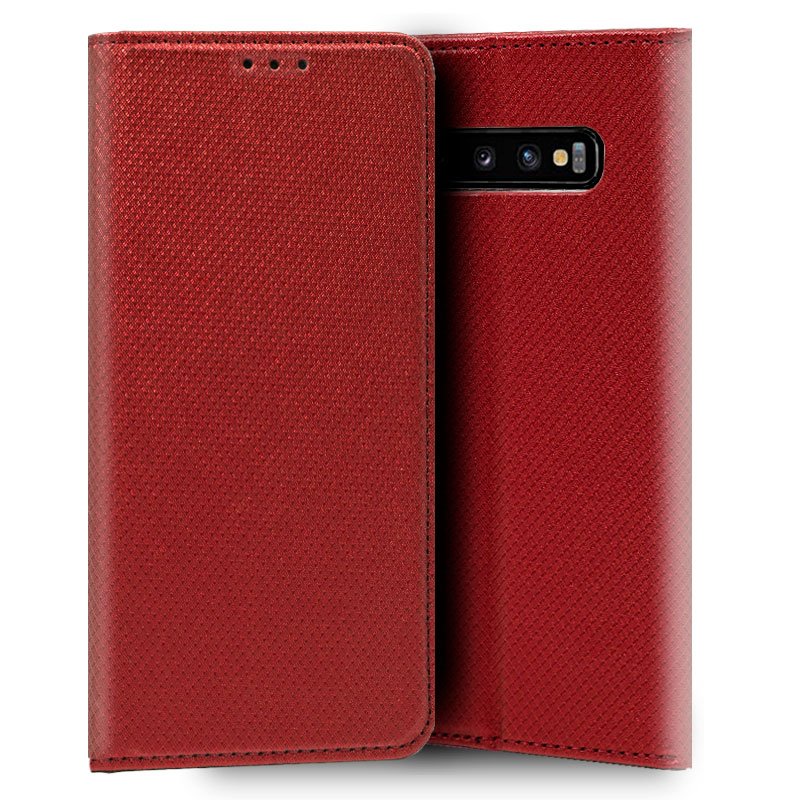 Capa Flip Samsung G973 Galaxy S10 Smooth Red