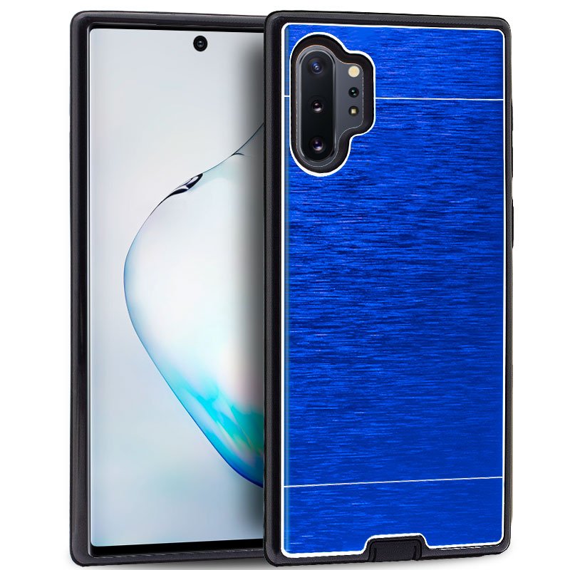 Capa Alumínio para Samsung N975 Galaxy Note 10 Plus (Azul)