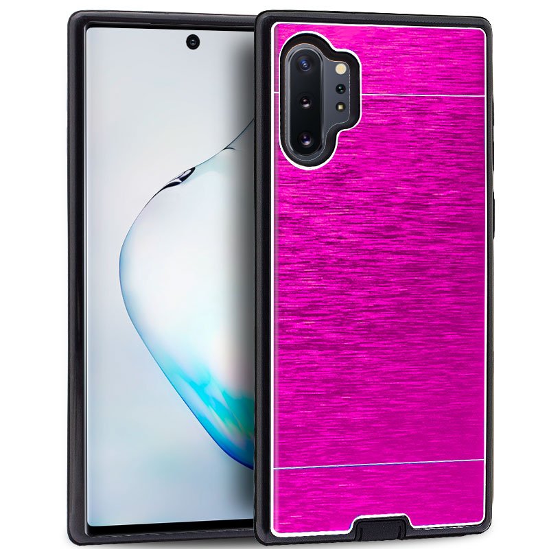 Capa Alumínio para Samsung N975 Galaxy Note 10 Plus (Rosa)