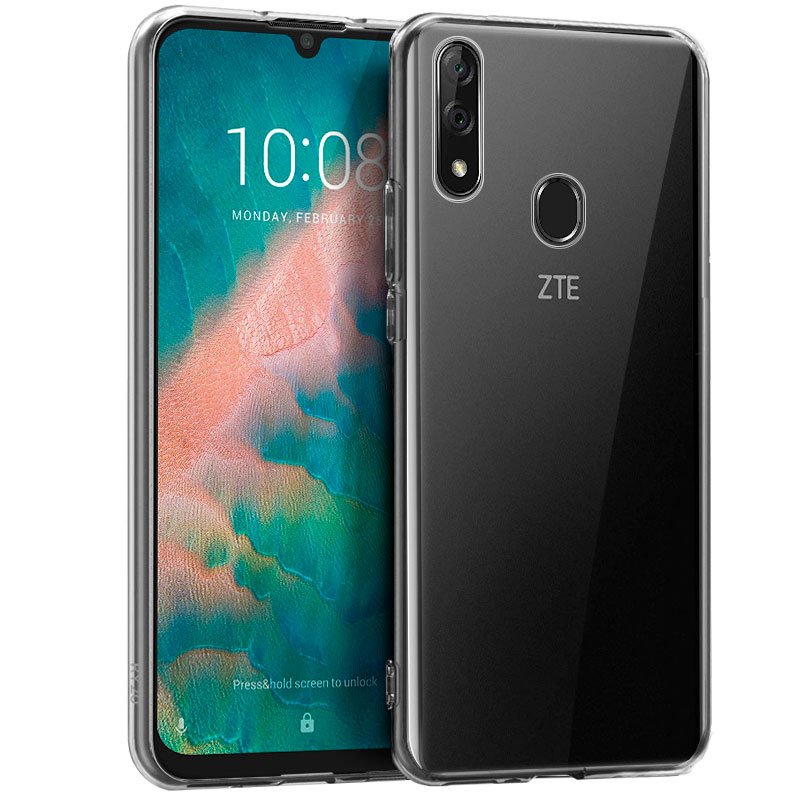 Capa silicone para ZTE Blade V10 (transparente)
