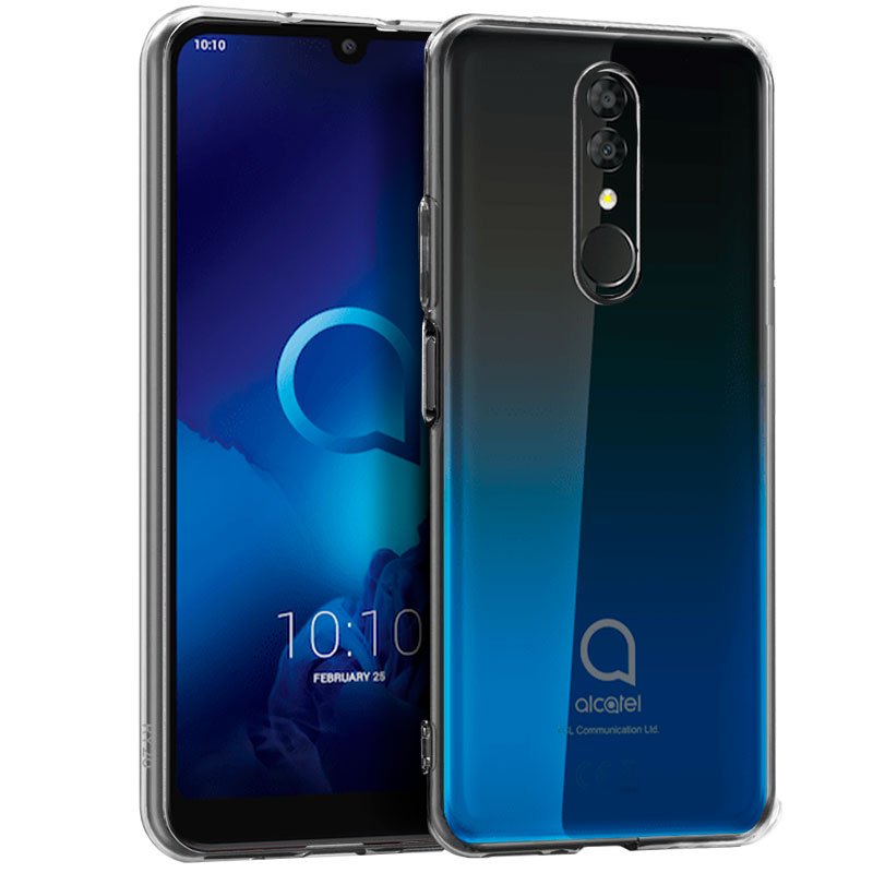 Capa silicone transparente para Alcatel 3 (2019)