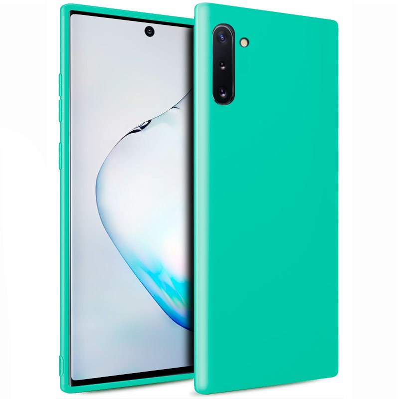 Capa Silicone Samsung N970 Galaxy Note 10 (Menta)