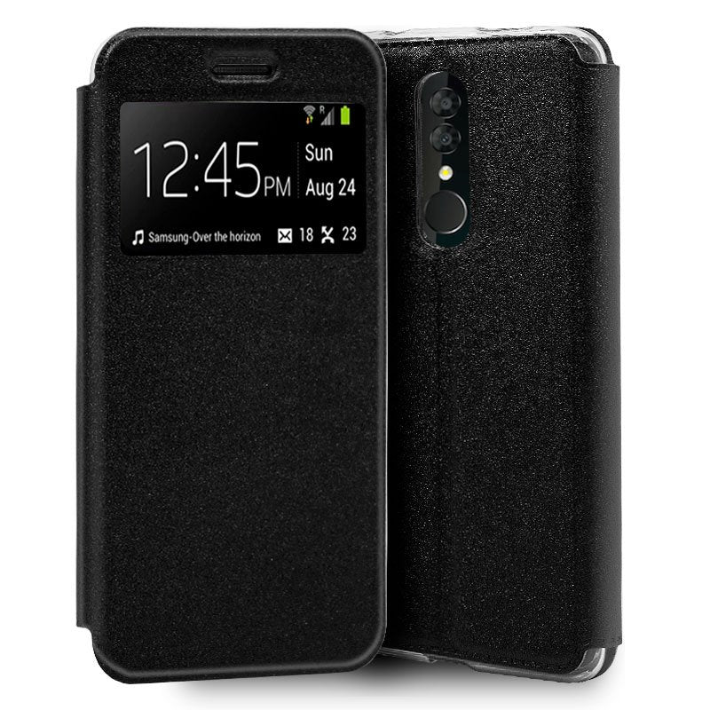Capa Flip Alcatel 3 (2019) Plain Black