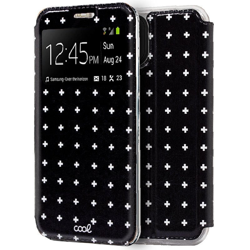 Capa Flip Cover iPhone 11 Desenhos Cruzes
