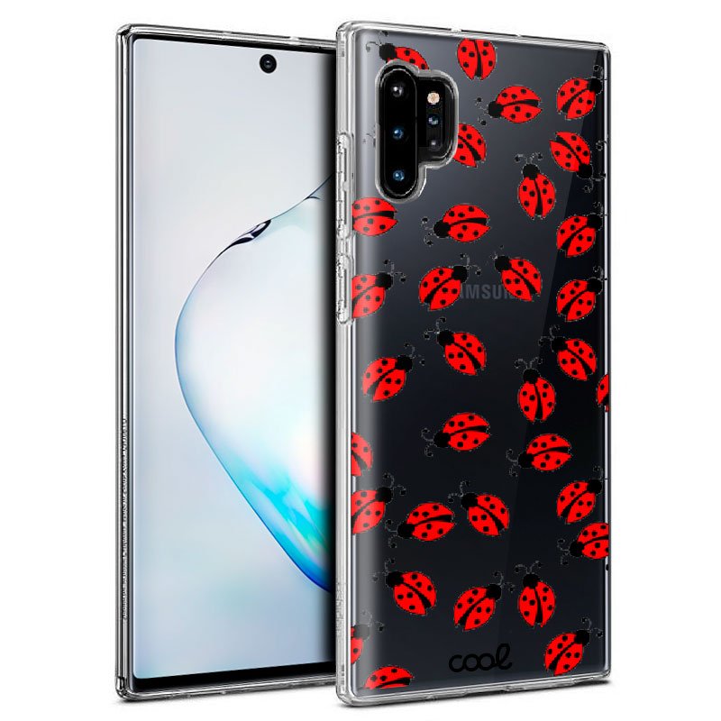 Capa Samsung N975 Galaxy Note 10 Plus Clear Ladybugs