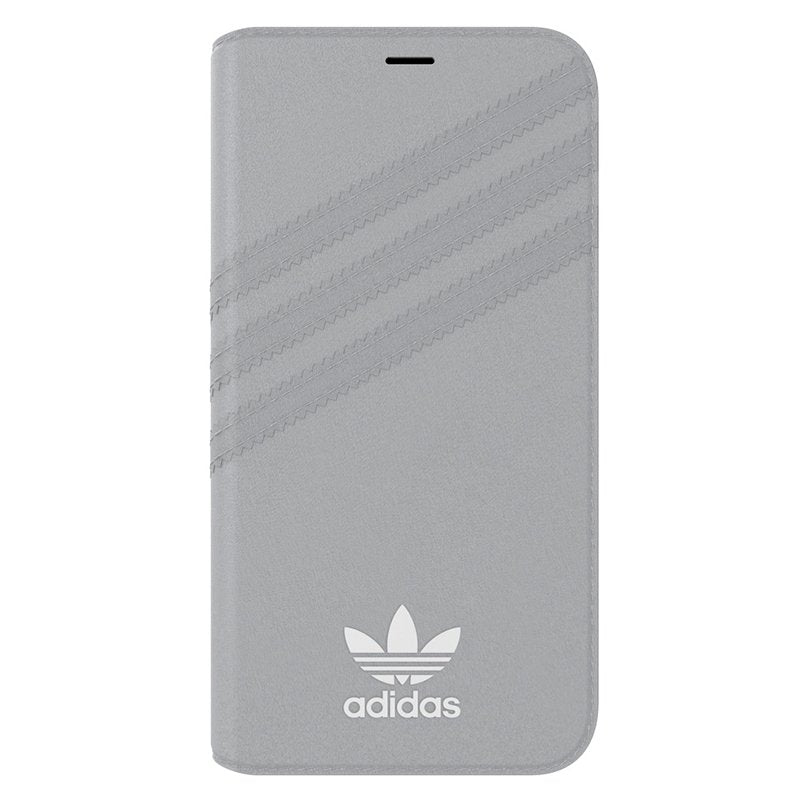 Capa com Capa Flip iPhone X / iPhone XS Adidas Cinza