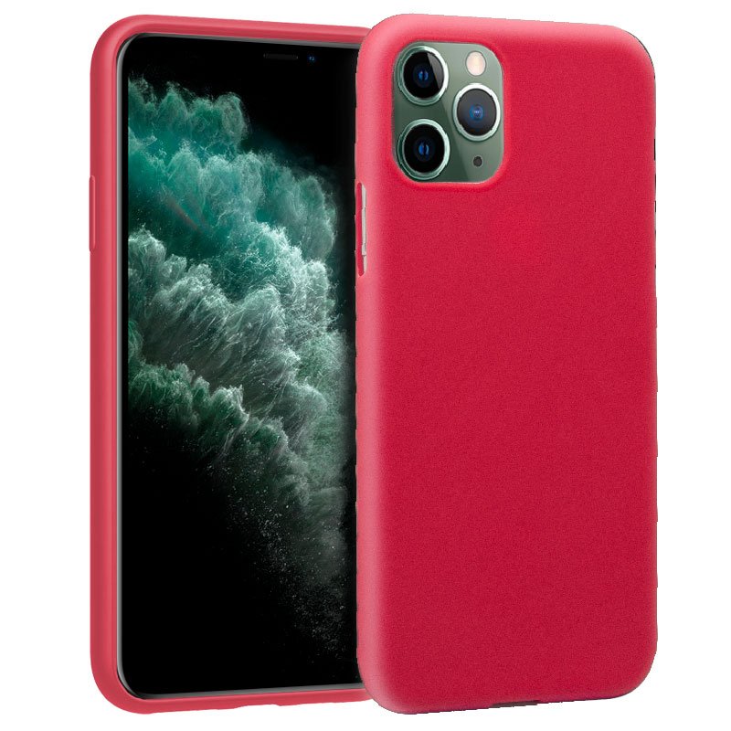 Capa silicone para iPhone 11 Pro Max (vermelho)