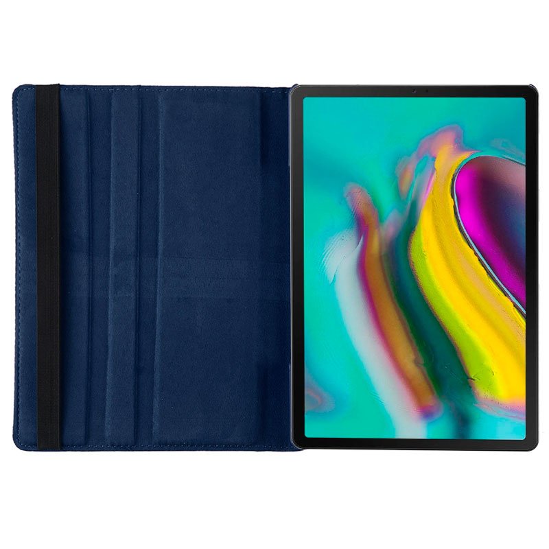 Capa Samsung Galaxy Tab S5e T720 / T725 Azul Couro 10,5 "