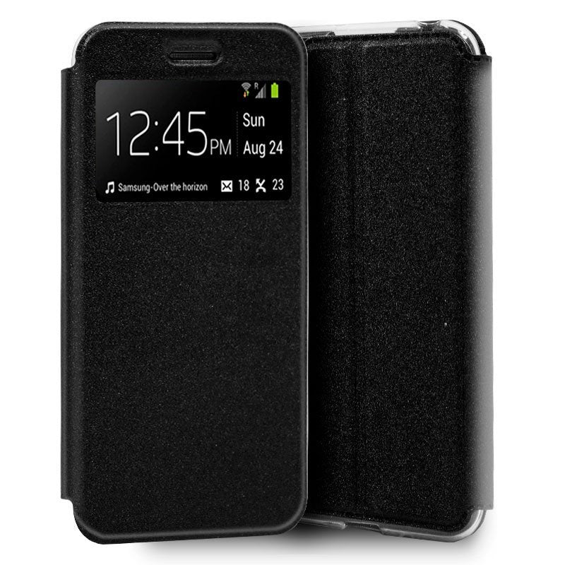 Capa Flip Xiaomi Mi 9 Lite Plain Black