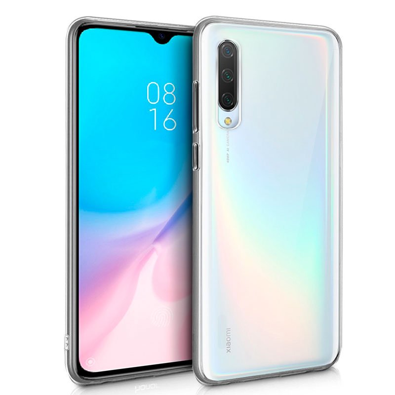 Capa silicone para Xiaomi Mi 9 Lite (transparente)