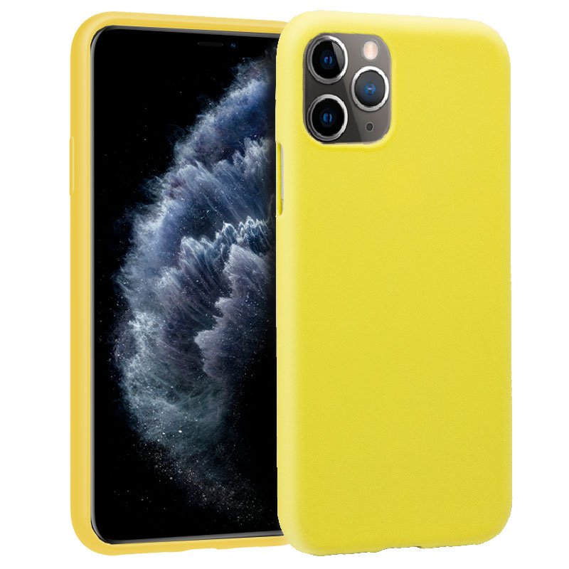 Capa silicone para iPhone 11 Pro (amarelo)