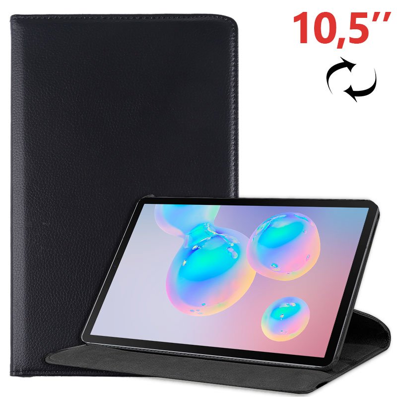 Capa Samsung Galaxy Tab S6 T860 / T865 Couro Preto 10,5 "