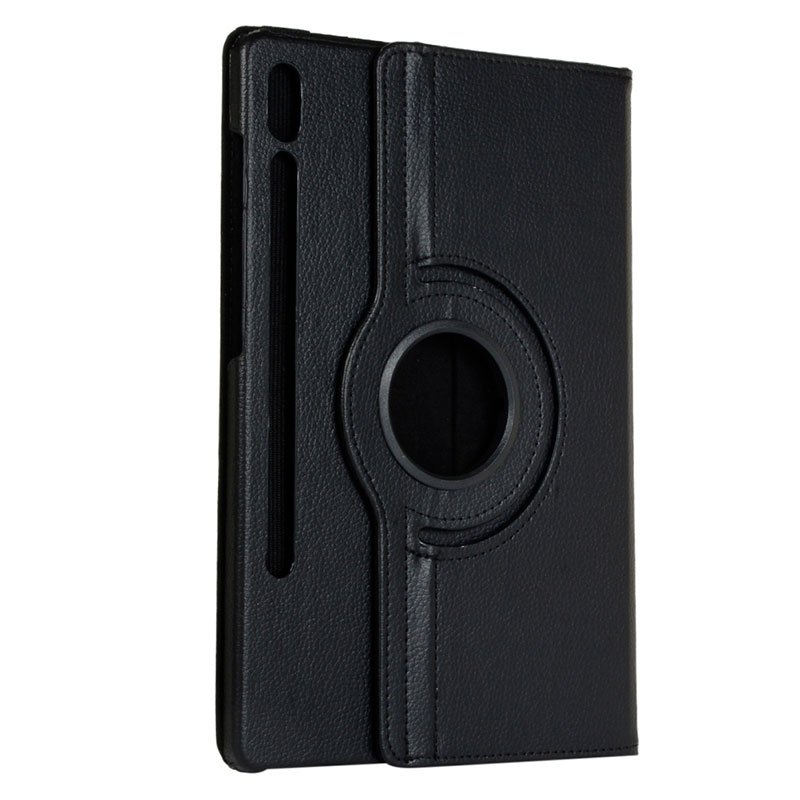 Capa Samsung Galaxy Tab S6 T860 / T865 Couro Preto 10,5 "