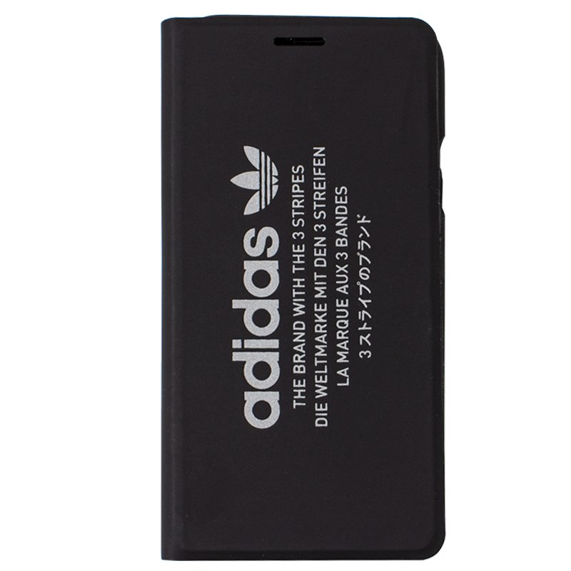 Capa Flip Cover iPhone X / iPhone XS Adidas 2 in 1 Black