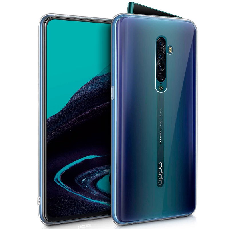 Capa silicone transparente para Oppo Reno 2
