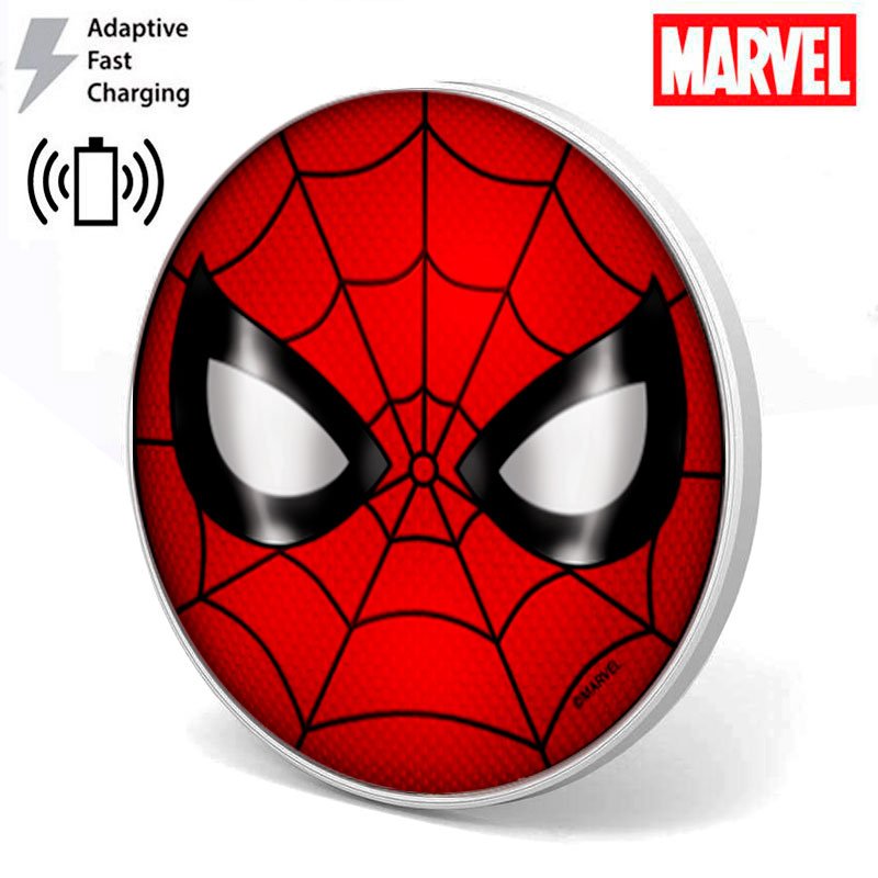Carregador Dock Qi Wireless Marvel Spider-Man (Quick Charge)