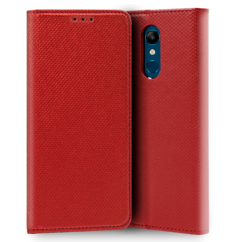 Capa Flip LG K11 Plain Vermelho