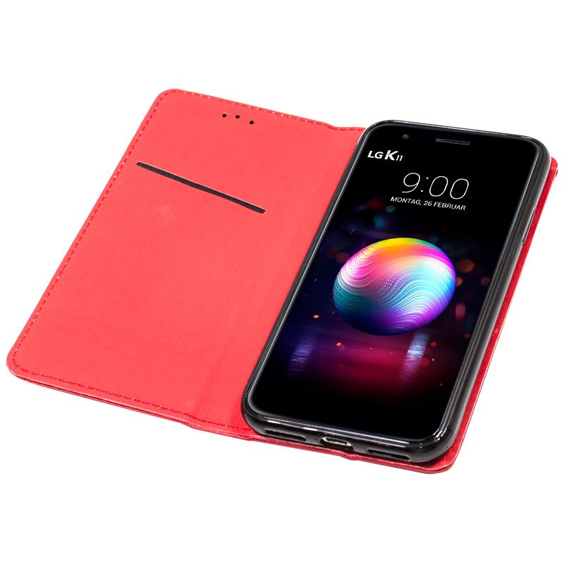 Capa Flip LG K11 Plain Vermelho