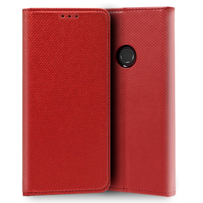 Capa Flip Huawei Y7 (2019) Plain Red