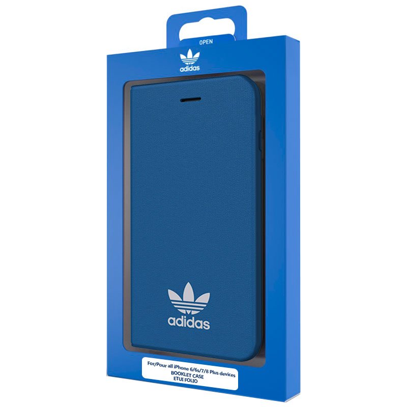 Capa Flip iPhone 6 Plus / iPhone 7 Plus / 8 Plus Adidas Blue