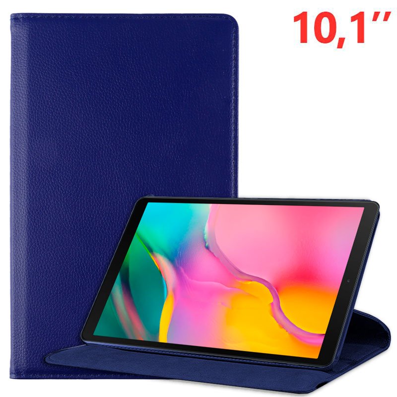 Capa Samsung Galaxy Tab A (2019) T510 / T515 10.1" Azul Couro