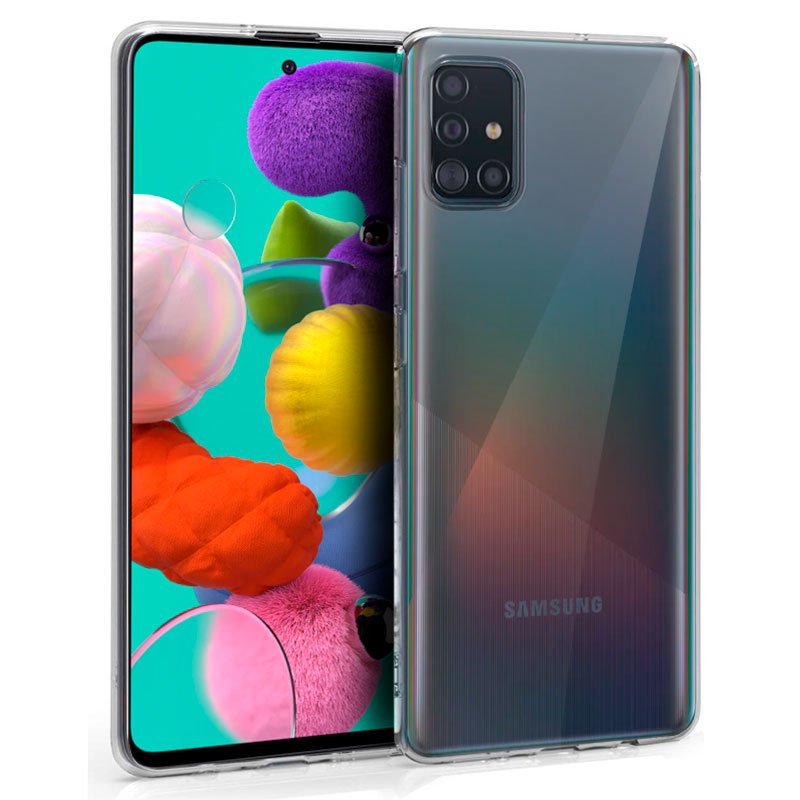 Capa Silicone Samsung A515 Galaxy A51 (Transparente)