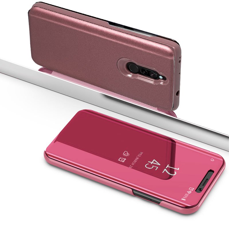 Capa Flip Xiaomi Redmi 8 / 8A Clear View Pink