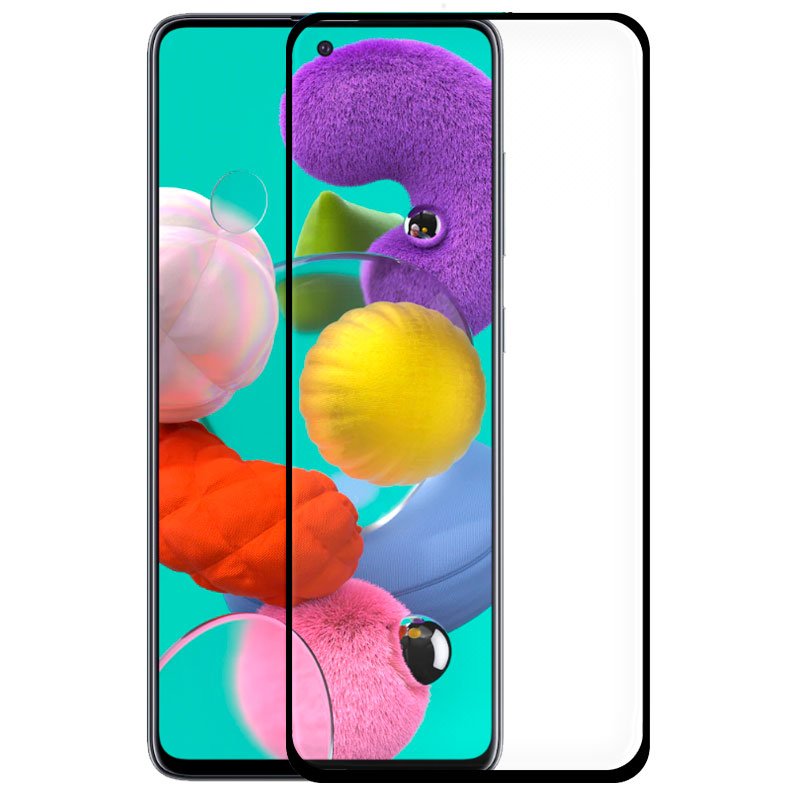 Película Vidro Temperado Samsung A515 Galaxy A51 / Galaxy A51 5G (FULL 3D Black)