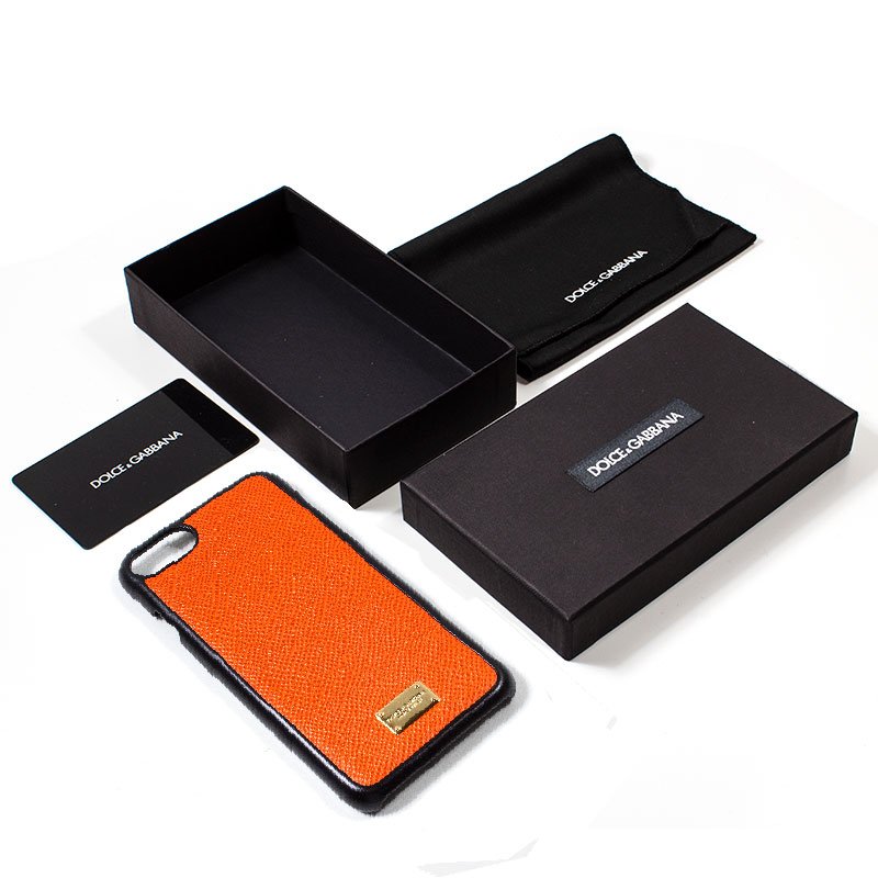 Capa para iPhone 7/8 / SE (2020) Case Dolce Gabbana Plain Orange