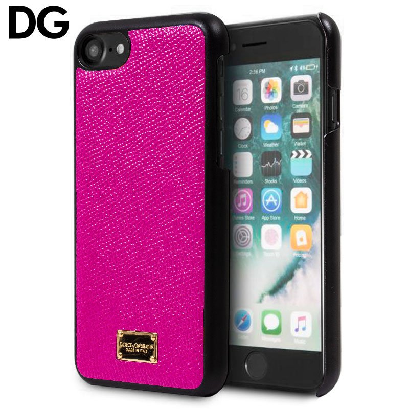 Capa para iPhone 7/8 / SE (2020) Case Dolce Gabbana Plain Pink