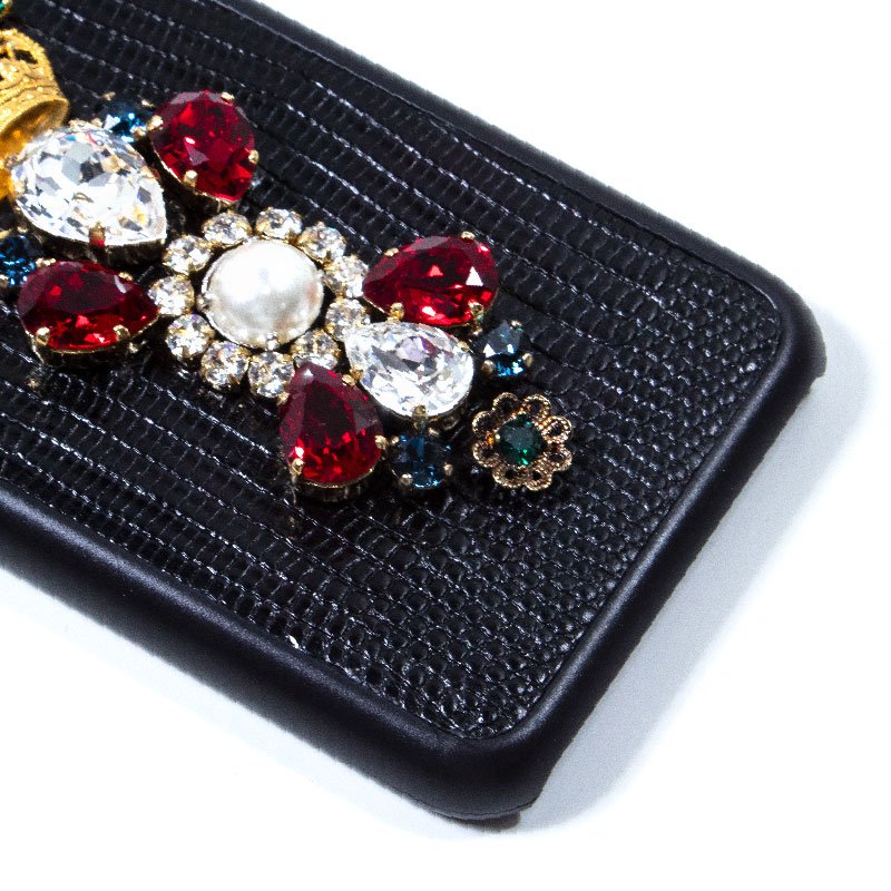 Capa para iPhone 7/8 / SE (2020) Dolce Gabbana Pearl Black