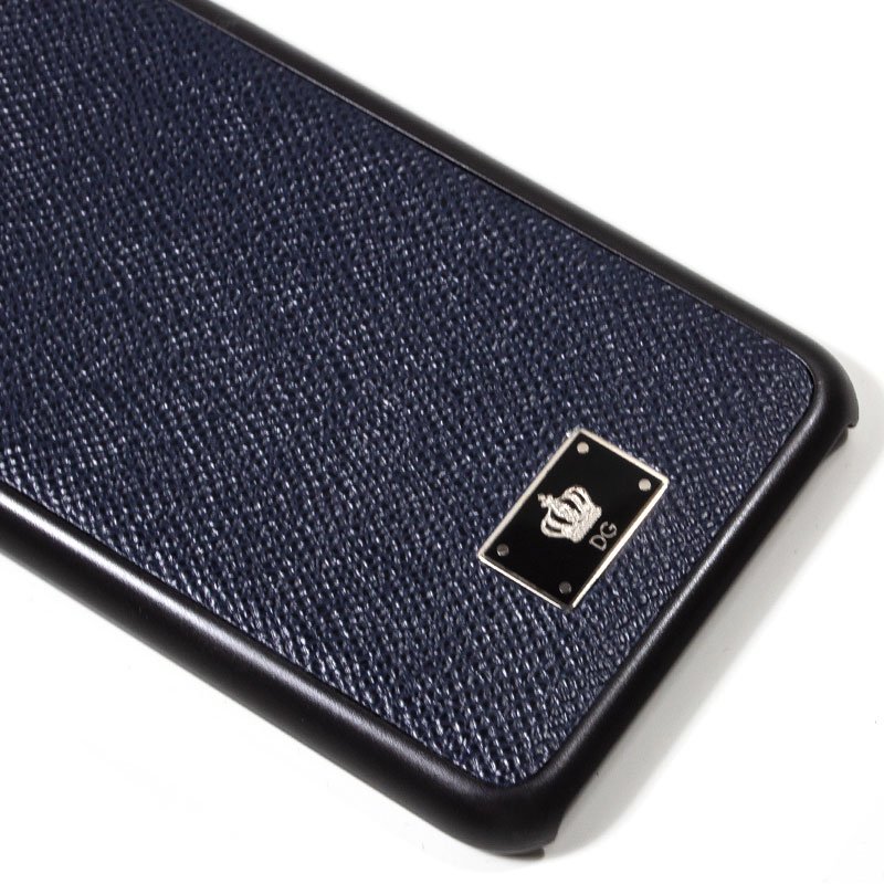 Capa para iPhone 7 Plus / iPhone 8 Plus Dolce Gabbana Marinha Lisa