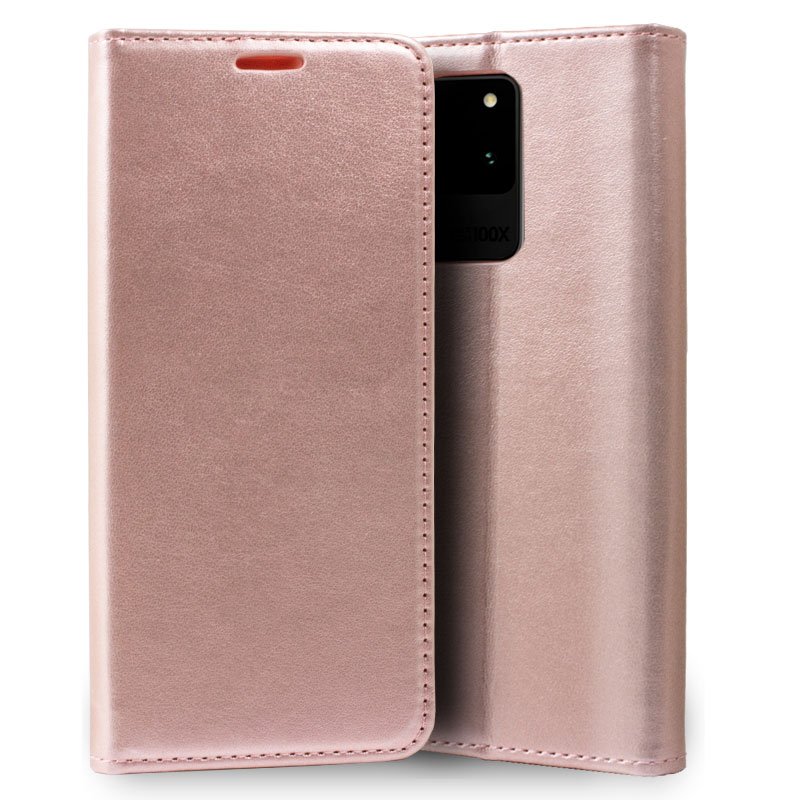 Capa Flip Samsung G988 Galaxy S20 Ultra 5G Rosa Claro