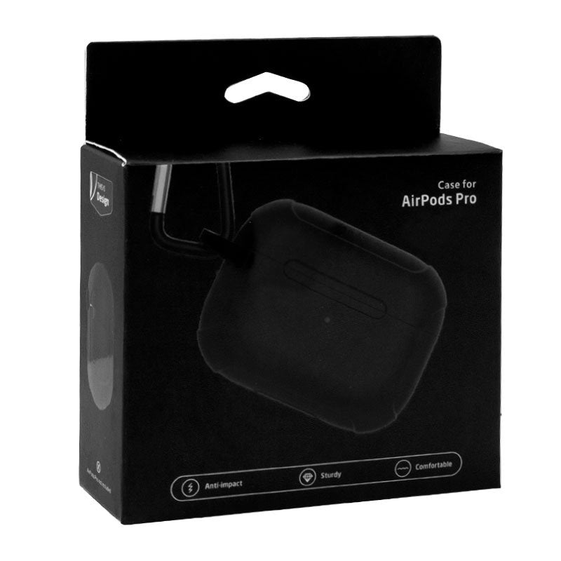 Capa Silicone Macia para Apple Airpods Pro (Preto)