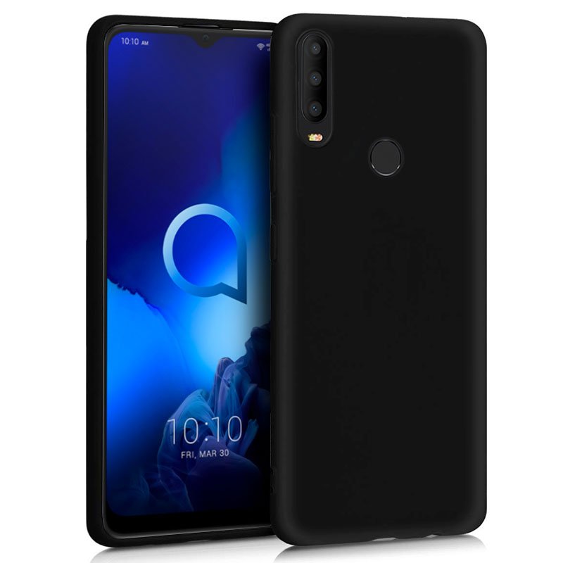 Capa Silicone Preta Alcatel 3X (2019/2020)