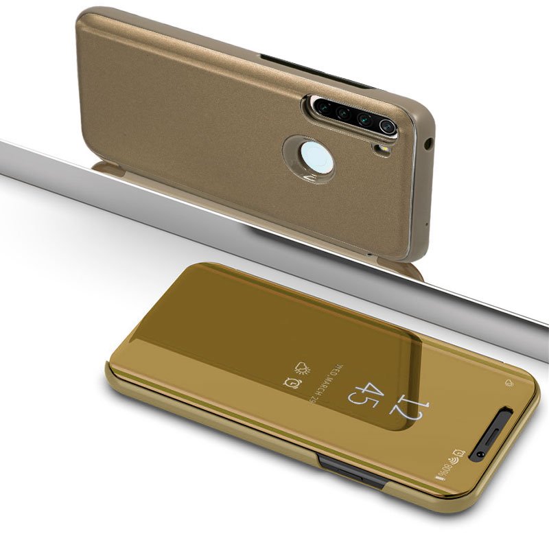Capa Flip Xiaomi Redmi Note 8T Clear View Gold