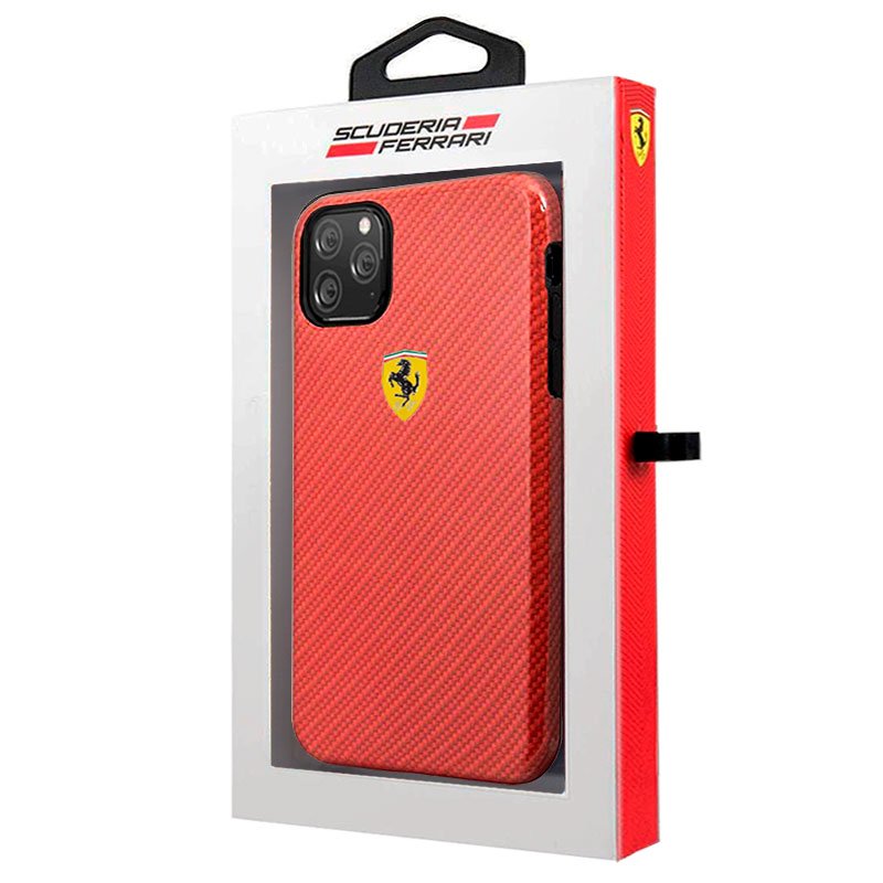 Capa IPhone 11 Pro Case Ferrari Vermelho