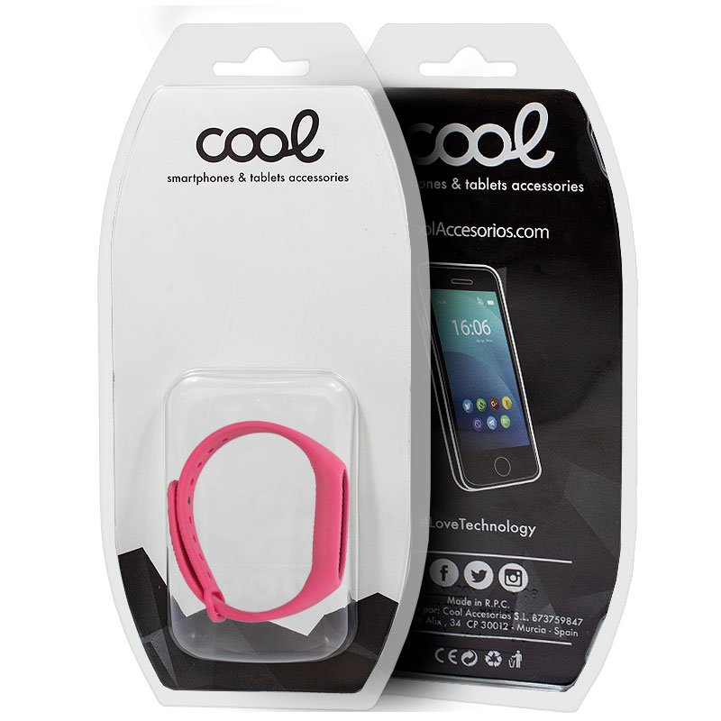 Pulseira Xiaomi Mi Band 3 / Mi Band 4 Lisa Rosa