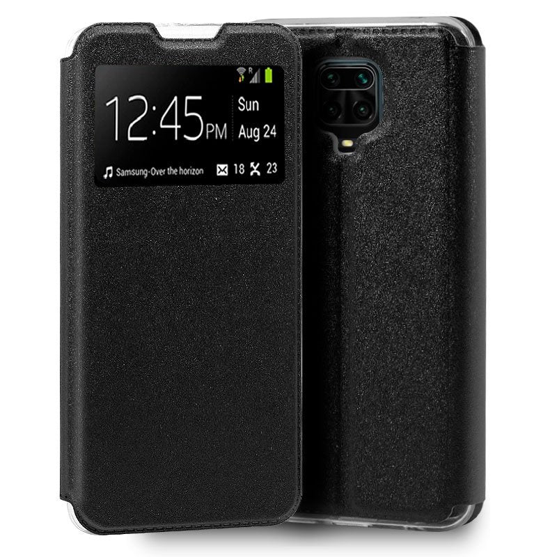 Capa Flip Xiaomi Redmi Note 9S / Note 9 Pro Smooth Black