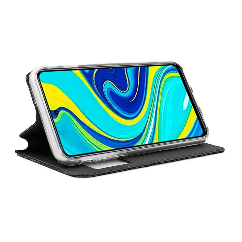 Capa Flip Xiaomi Redmi Note 9S / Note 9 Pro Smooth Black