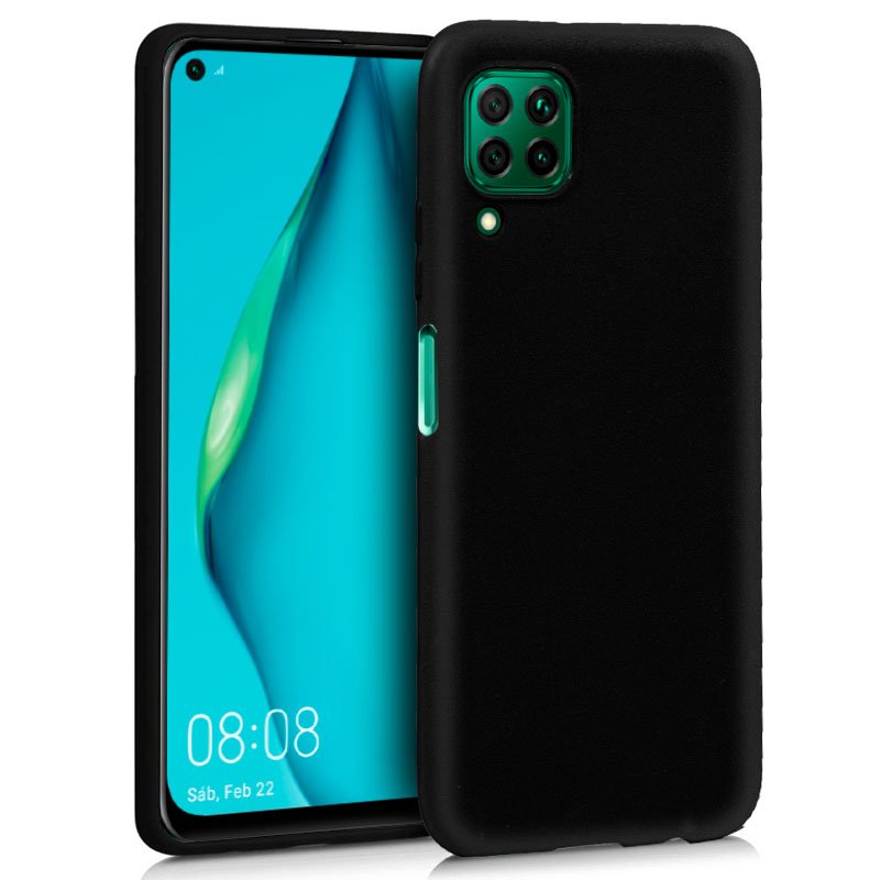 Capa Silicone Huawei P40 Lite (Preto)